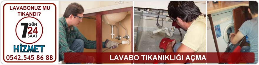 Ankara Lavabo Tıkanıklığı Açma Hizmetleri